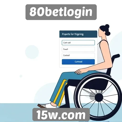 Acessibilidade e interface do usuário no 80betlogin